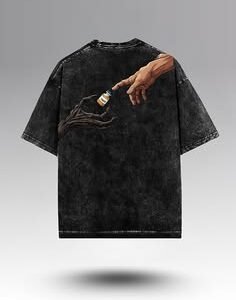 NOSHIQ Vintage Charcoal T-Shirt